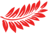 Fern Red Clip Art