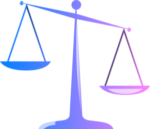 Scales Of Justice (glossy) Clip Art