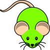 Green Mouse Clip Art