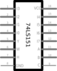 Mux-74ls151 Clip Art