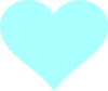 Blue Heart Clip Art