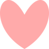 Pink Heart Clip Art