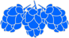 Blue Hops Clip Art