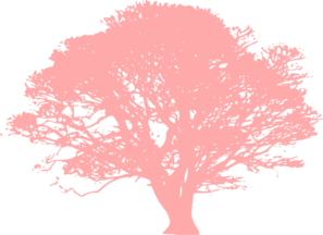Pink Tree Love Clip Art