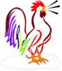 Rooster Emmaus Clip Art