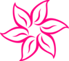 Flor Rosa Cool Clip Art