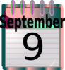 September Clip Art