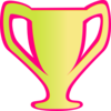 Pink Trophy Clip Art