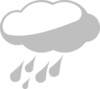 Grey Cloud Clip Art