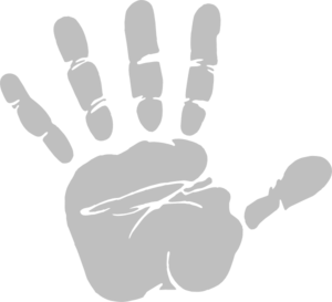 Hand Print Clip Art
