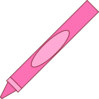 Pink Crayon Clip Art