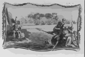 [emblematical Print Adapted To The Times] Clip Art