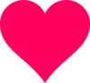 Pink Heart Clip Art