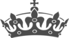  Grey Crown Clip Art