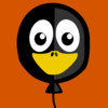 Balloon Penguin Clip Art