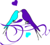 Birds On A Branch Clip Art