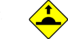 Speed Bump Ahead Sign Clip Art