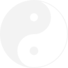 Yin Yang 5% Opacity Clip Art