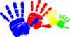 Primaryhandprints Clip Art