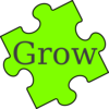 Puzzle Piece Grow Clip Art