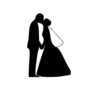 Couple Kiss Clip Art