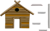 Cabin Broken Clip Art