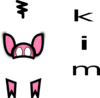 Kim Pink Pig Clip Art