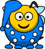 Bee In Pajamas Clip Art