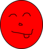 Red Smiley Face Clip Art