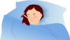 Sick Girl Clip Art