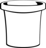 White Bucket Clip Art