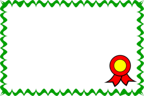 Certificate Clip Art