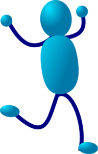 Happy Running Clip Art