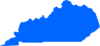 Blue Kentucky Clip Art