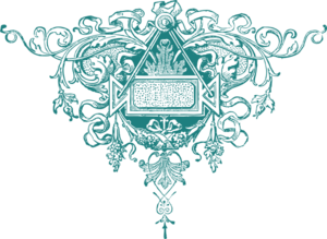 Jewel Scroll Clip Art