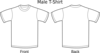 White Tee Clip Art