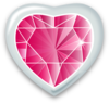 Heart Gem Clip Art