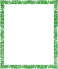 Green Border Design Clip Art