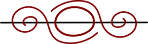 Swirl Deco Para Break Clip Art