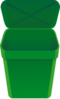 Njoynjersey Mini-car Game Green Trash Can @aabbaart.com Clip Art