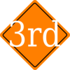 Orange Construction Sign Clip Art