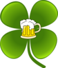 Shamrock Beer Clip Art