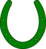 Horse Shoe Outline Clip Art