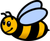 Small Bee Clip Art