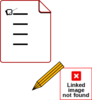 Editedredblackyellowchecklist Clip Art