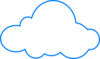 Cloud2 Clip Art