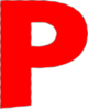 Letter P 2 Clip Art