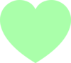 Green Heart Clip Art