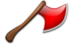 Red Axe Clip Art