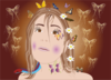 Fairy With Butterflies Clip Art